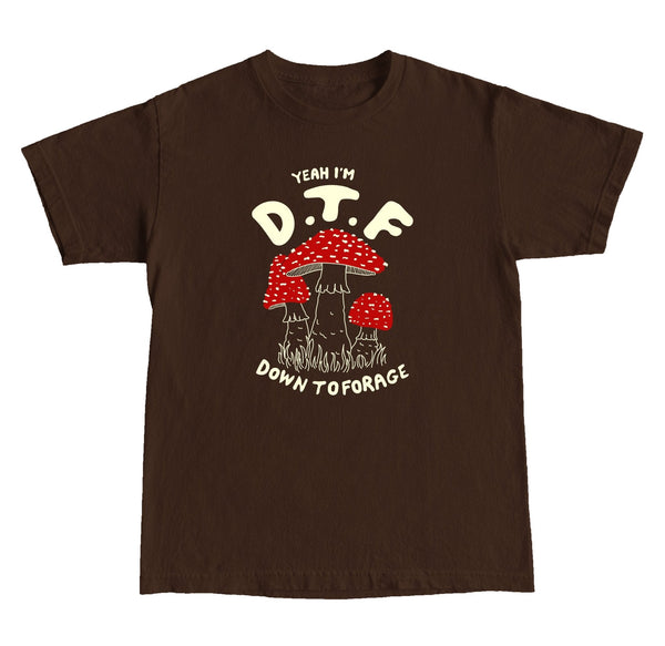 DTF Mushroom T - Shirt - Elektrek Clothing