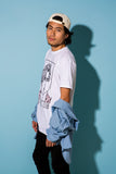 T-Shirt "Sad Boys Club (Leo) - Blanc