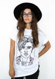 T-Shirt "Sad Boys Club (Leo) - Blanc