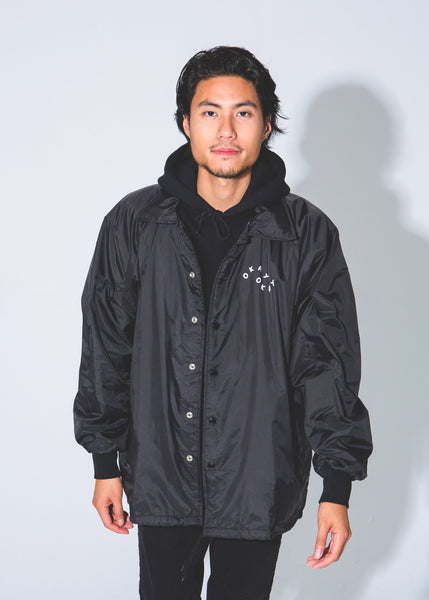 Okay Okay Coach Jacket in Black