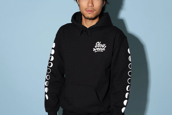 Stay Weird - Black Hoodie