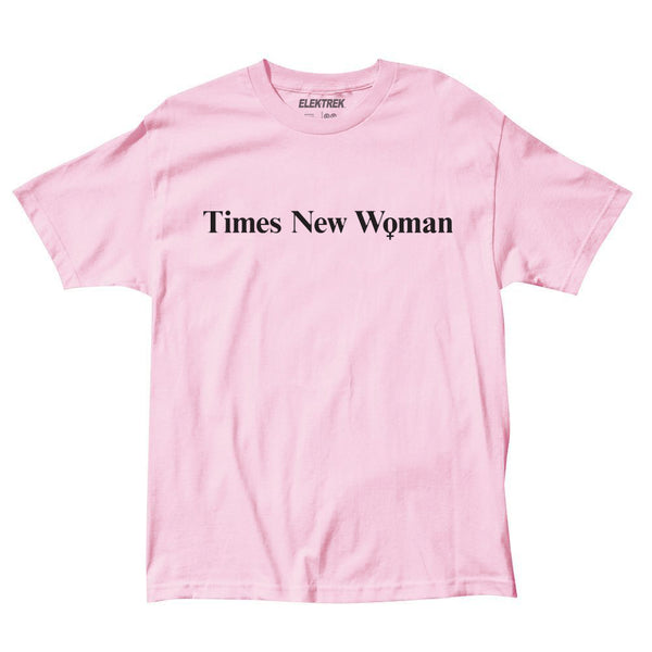 T-shirt "Times New Woman" - Rose
