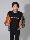 T-shirt "Times New Woman" - Noir