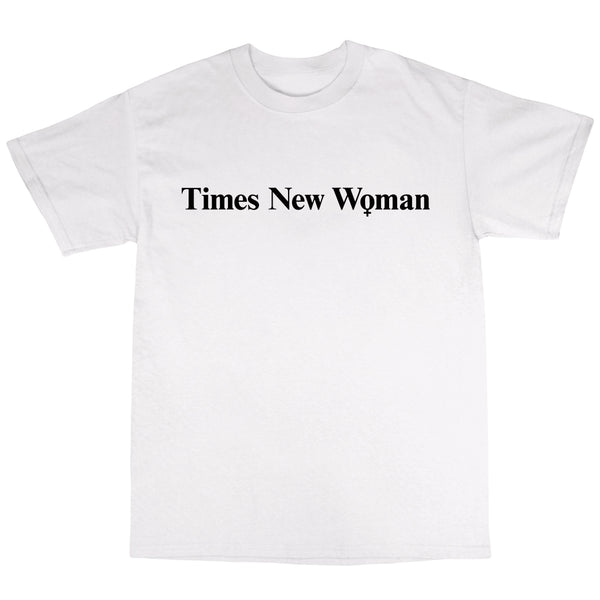 T-shirt "Times New Woman" - Blanc