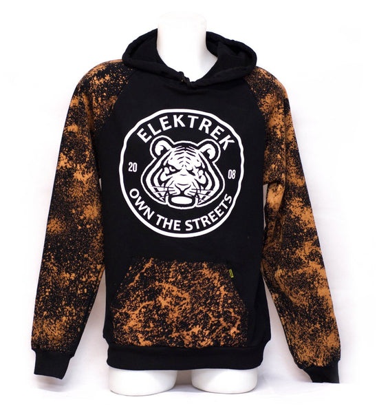 Chandail à capuche "Tiger Acid Wash"