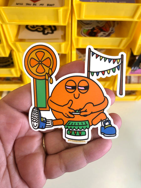Montreal Orange Julep Sticker