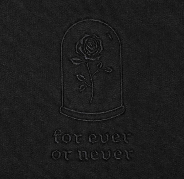 Chandail en molleton "For Ever or Never"