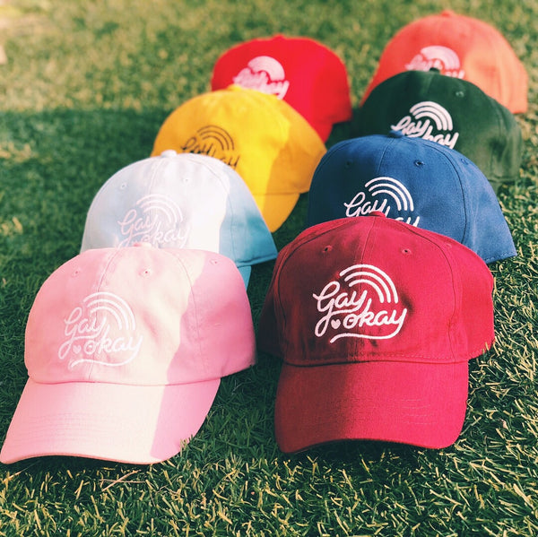 Casquette de baseball "Gay Okay" - Multi Couleurs
