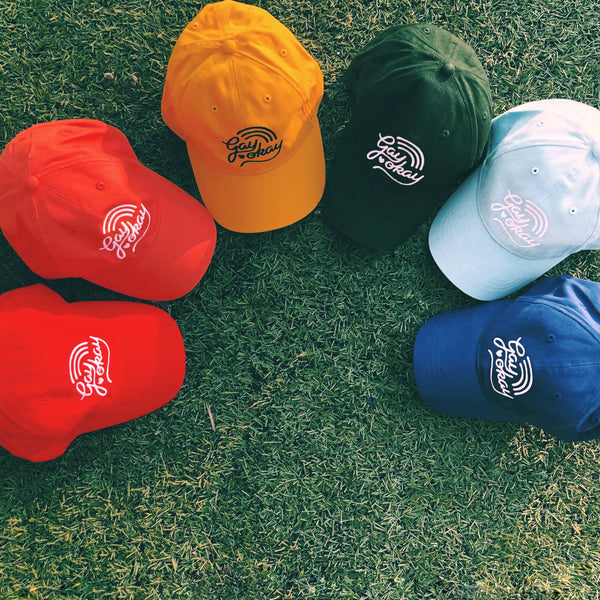 Casquette de baseball "Gay Okay" - Multi Couleurs