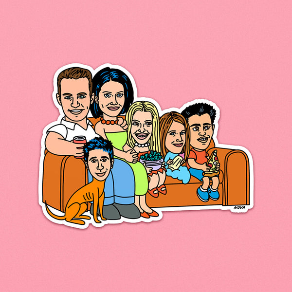 Autocollant "The Friendsons"