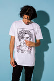 T-Shirt "Sad Boys Club (Leo) - Blanc