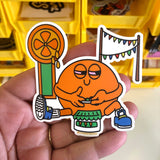 Montreal Orange Julep Sticker