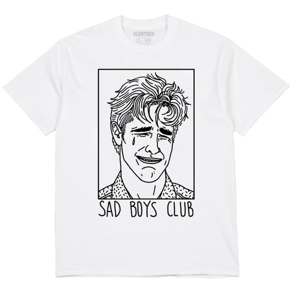 Sad Boys Club (Dawson) - White T-Shirt